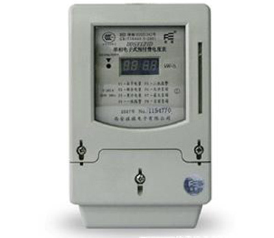 單相預付費電表供應產品圖片及簡介